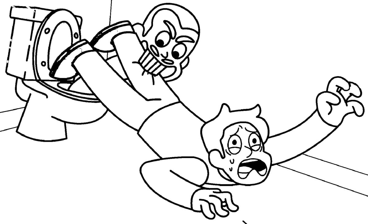 Coloring Pages Skibidi Toilet 24 Coloring Pages